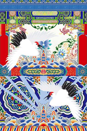 潮流时尚印花花型图片