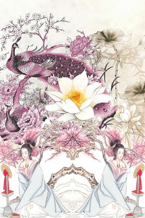 潮流时尚印花花型图片