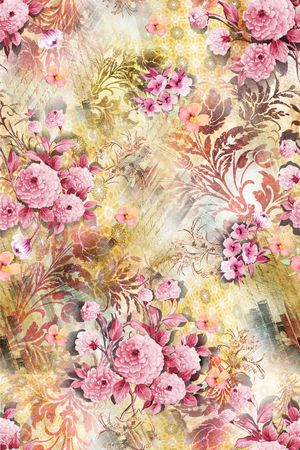 清新印花花型图片