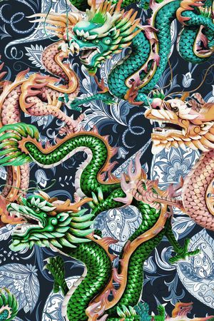 2016中国风印花花型图片