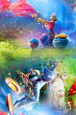 幻彩印花花型图片