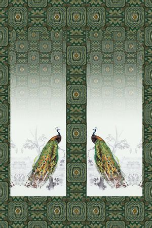 中国风印花花型图片