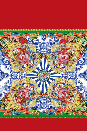 中国风印花花型图片