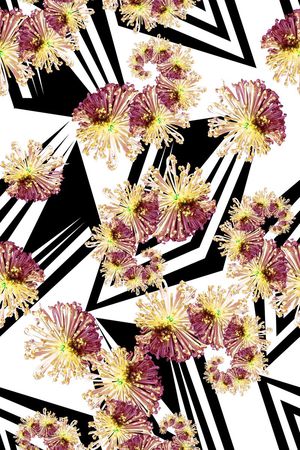 花卉印花花型图片