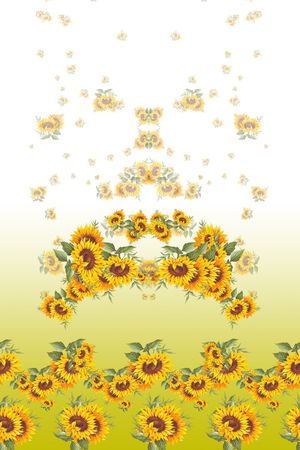 定位花印花花型图片