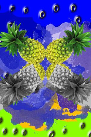 写意印花花型图片