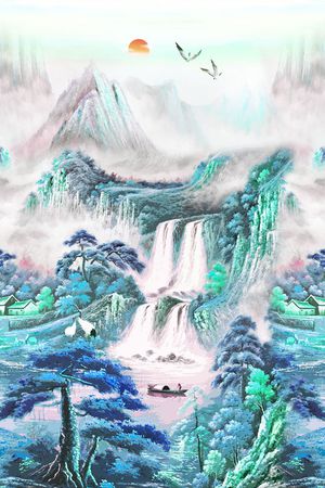 民族风印花花型图片