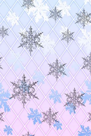 冰雪印花花型图片