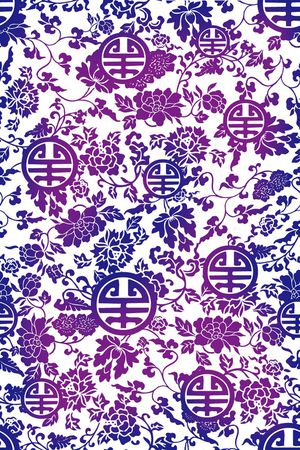 高档沙发布印花花型图片