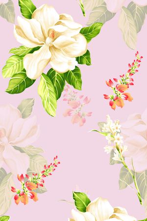 流行时尚印花花型图片