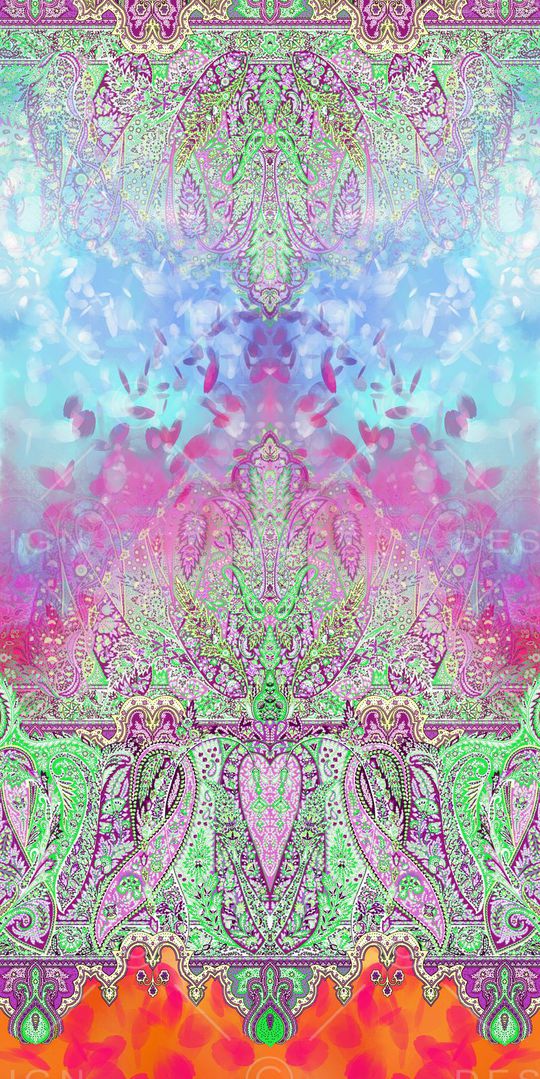 火腿纹印花花型图片