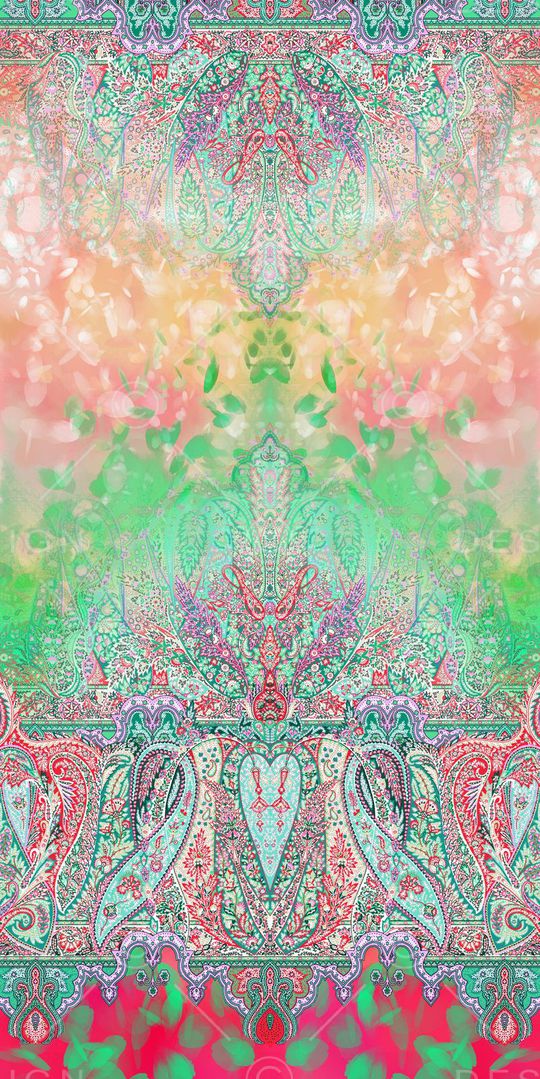 火腿纹印花花型图片