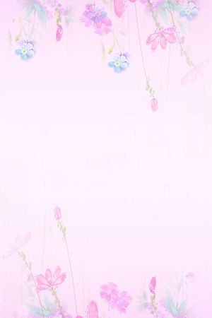 女装花型印花花型图片