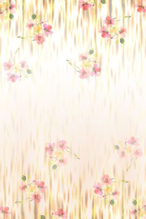 女装花型印花花型图片