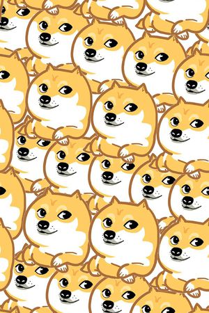 doge印花花型图片