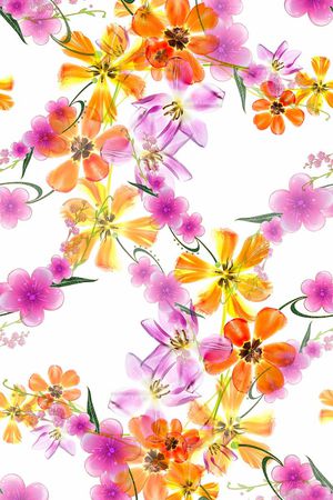 服装印花花型图片