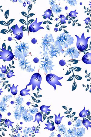 服装印花花型图片