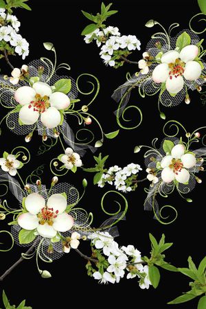 服装印花花型图片