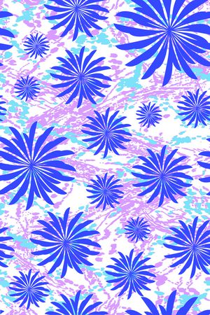 花卉印花花型图片
