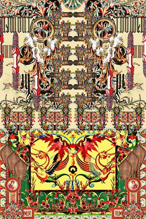 兵器印花花型图片