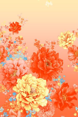 时尚印花花型图片