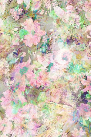 层次印花花型图片