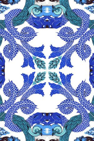 欧式印花花型图片