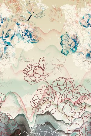休闲印花花型图片