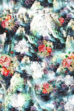 花印花花型图片