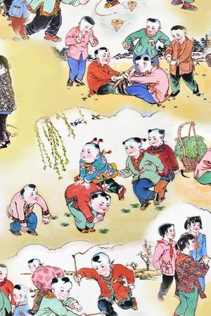 MAX-中国风印花花型图片
