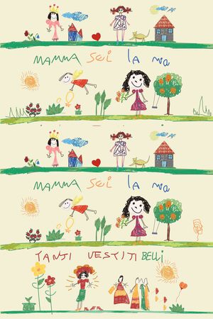 可爱印花花型图片