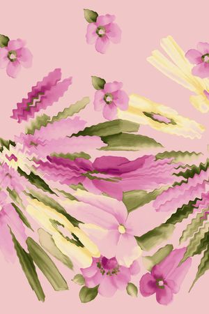 抽象印花花型图片