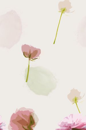 郁金香印花花型图片