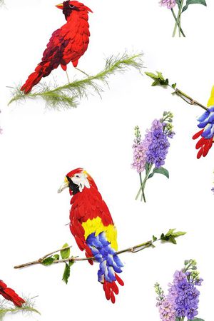 风信子印花花型图片