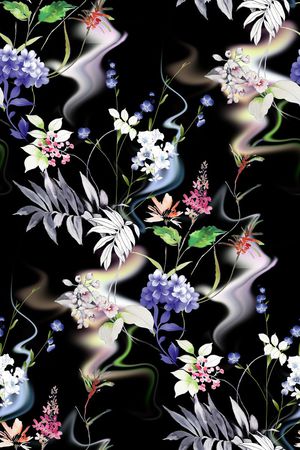 花卉印花花型图片