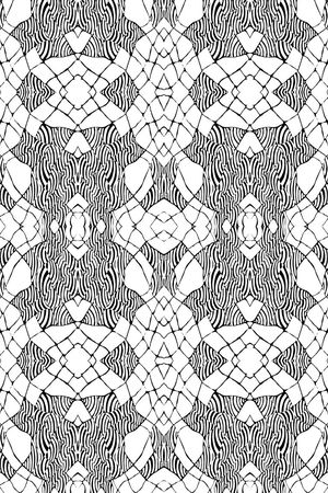 Geometic印花花型图片
