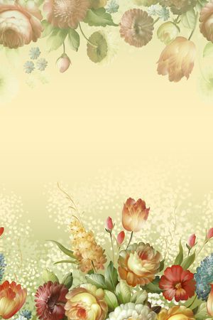 窗帘印花花型图片