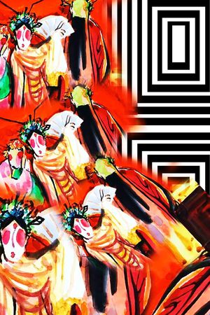 MAX-中国风印花花型图片