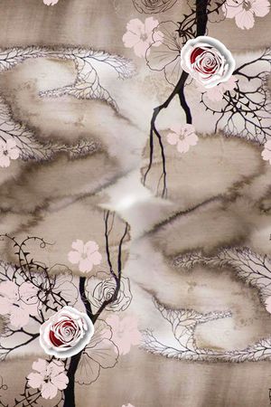 花卉印花花型图片