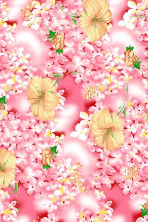 缤纷印花花型图片