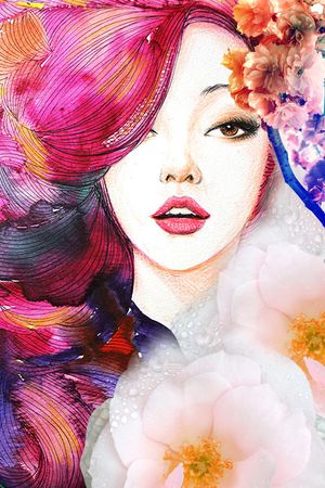 MAX-定位欧美民族风印花花型图片