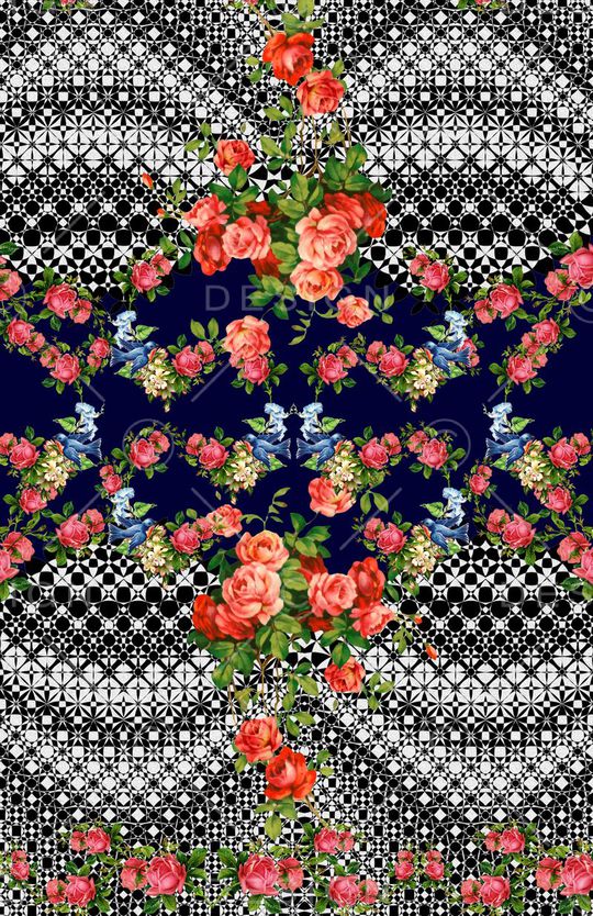 时尚印花花型图片