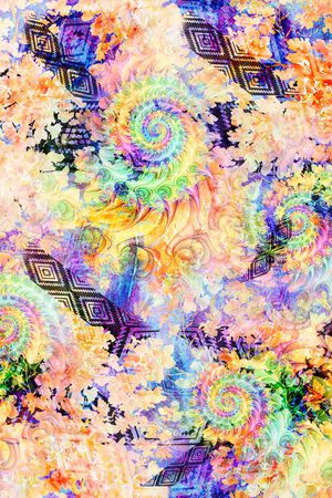 流行时尚印花花型图片