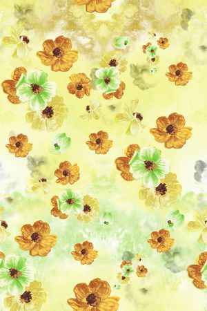 典雅印花花型图片