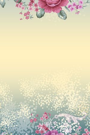 窗帘印花花型图片