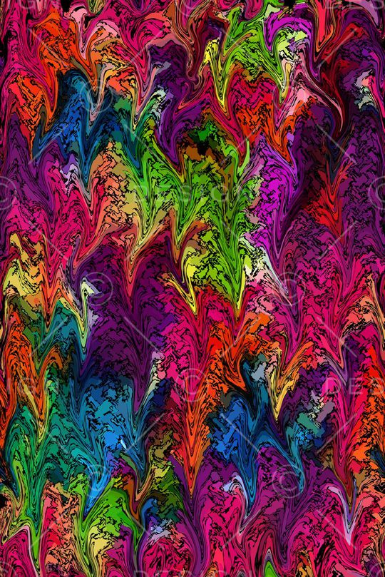 波纹印花花型图片