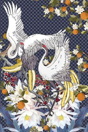 潮流时尚印花花型图片
