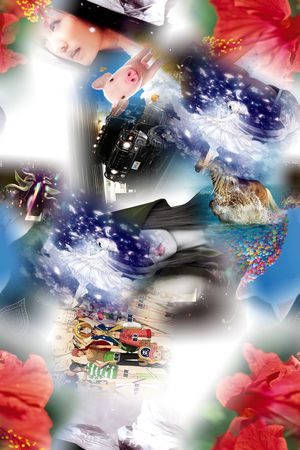混搭印花花型图片