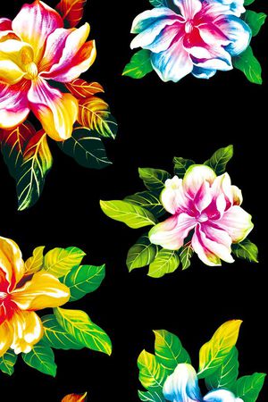 流行时尚印花花型图片