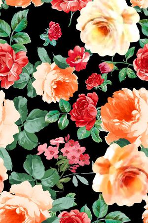 流行时尚印花花型图片